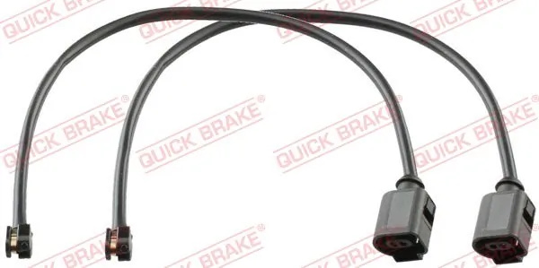 Warning Contact, brake pad wear
